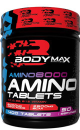Bodymax Amino 8000 Kompleks Glutamin Aminoasit 400 Tablet