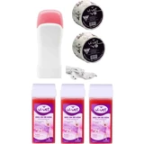 Vi-Vet 1+1 Roll-On Ağda Makinesi + 3xPudralı Kartuş Ağda + 2xAğda Bezi