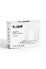 Trlink TR-4000 2.4 Ghz 300 Mbps Kablosuz İç Mekan Masaüstü Router Access Point Repeater