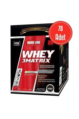 Hardline Whey 3 Matrix Çikolatalı-Çilekli Protein Tozu Seti 2.340 Kg