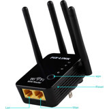 Pix-Link LV-WR16 2.4 Ghz 300 Mbps Kablosuz İç Mekan Priz Router Access Point Repeater