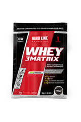 Hardline Whey 3 Matrix Çikolatalı Whey Protein Protein Tozu 30 Gr