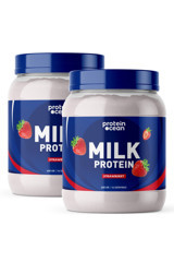 Proteinocean Milk Protein Çilekli Vegan Protein Tozu 400X2 1.8 Kg