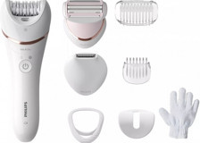 Philips 8000 Serisi BRE720/05 Genital Bölge Koltuk Altı Bacak İçin 32 Cımbızlı Kablosuz Işıklı Epilasyon Aleti Rose Gold