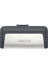 SanDisk Ultra Dual SDDDC2-032G-G46 Şifreli Çift Taraflı USB 3.0 Type C 32 GB Flash Bellek Metal
