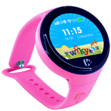 Wiky Watch S (WKY2646) GPS TPU Kordon Kare Sim Kartlı Çocuk Akıllı Saat Pembe