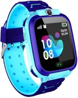 Smartberry SB/Q512 GPS Silikon Kordon Kare Kameralı Sim Kartlı Çocuk Akıllı Saat Mavi