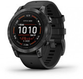 Garmin Epix Pro (Gen 2) Standart (010-02803-01) Su Geçirmez 47 mm Silikon Kordon Daire Unisex Akıllı Saat Siyah