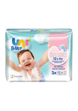 Uni Baby İlk Adım 52 Yaprak 3'lü Paket Islak Mendil