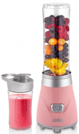 Sinbo SHB 3150 Buz Kırıcılı Kişisel Smoothie Blender Pembe