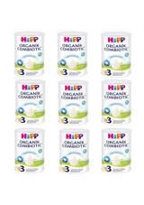Hipp Combiotic Tahılsız Glutensiz Organik Probiyotikli 3 Numara Devam Sütü 9x350 gr