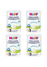 Hipp Combiotic Tahılsız Glutensiz Organik Probiyotikli 3 Numara Devam Sütü 4x350 gr