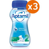 Aptamil Probiyotikli 2 Numara Devam Sütü 3x200 gr