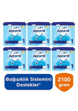 Aptamil Nutricia Yenidoğan Probiyotikli 1 Numara Devam Sütü 6x350 gr