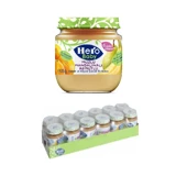 Hero Baby Tahılsız Glutensiz Armutlu Mandalinalı Muzlu Kavanoz Maması 12x125 gr