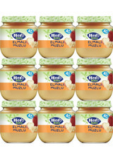 Hero Baby Tahılsız Glutensiz Elmalı Muzlu Kavanoz Maması 9x125 gr