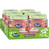 Hero Baby Tahılsız Glutensiz Çilekli Yoğurtlu Probiyotikli Kavanoz Maması 6x120 gr