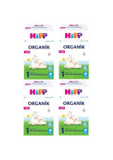 Hipp Keçi Sütlü Yenidoğan Tahılsız Organik 1 Numara Devam Sütü 4x400 gr