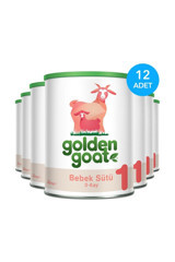 Golden Goat Keçi Sütlü Yenidoğan Tahılsız 1 Numara Devam Sütü 12x400 gr