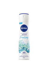 Nivea Ocean Feeling Pudrasız Ter Önleyici Antiperspirant Sprey Kadın Deodorant 150 ml