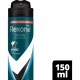 Rexona Üstün Koruma Invisible Pudrasız Ter Önleyici Antiperspirant Sprey Erkek Deodorant 150 ml