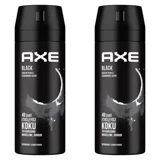 Axe Black Pudrasız Ter Önleyici Sprey Erkek Deodorant 2x150 ml