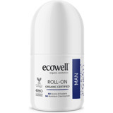 Ecowell Pudrasız Ter Önleyici Antiperspirant Roll-On Erkek Deodorant 75 ml
