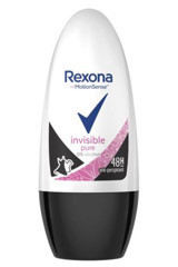 Rexona Invisible Pure Pudrasız Ter Önleyici Antiperspirant Roll-On Kadın Deodorant 50 ml