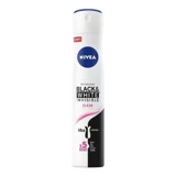 Nivea Black&White Invisible Clear Pudrasız Ter Önleyici Antiperspirant Sprey Kadın Deodorant 200 ml