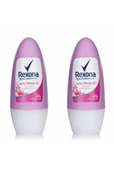 Rexona Sexy Bouquet Pudrasız Ter Önleyici Antiperspirant Roll-On Kadın Deodorant 2x150 ml