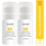 Babe Pudrasız Ter Önleyici Antiperspirant Roll-On Unisex Deodorant 2x50 ml
