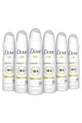Dove Invisible Dry Pudrasız Ter Önleyici Antiperspirant Sprey Kadın Deodorant 6x150 ml