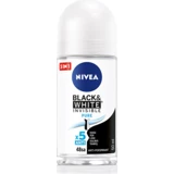 Nivea Black&White Invisible Pure Pudrasız Ter Önleyici Antiperspirant Roll-On Kadın Deodorant 50 ml