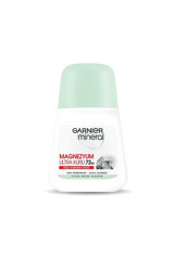 Garnier Mineral Magnezyum Ultra Kuru Pudrasız Ter Önleyici Antiperspirant Roll-On Kadın Deodorant 50 ml