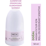 Incia Natural Pudrasız Organik Roll-On Kadın Deodorant 50 ml