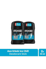 Axe Ice Chill Pudrasız Ter Önleyici Stick Erkek Deodorant 2x50 ml