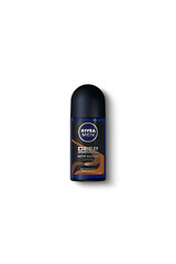 Nivea Deep Dimension Espresso Pudrasız Ter Önleyici Antiperspirant Roll-On Erkek Deodorant 50 ml