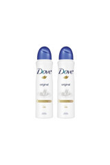 Dove Original Pudrasız Ter Önleyici Antiperspirant Sprey Kadın Deodorant 2x150 ml