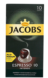 Jacobs Espresso 10 Intenso Arabica Öğütülmüş Filtre Kahve 52 gr