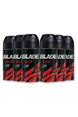 Blade Faster Pudrasız Ter Önleyici Sprey Erkek Deodorant 6x150 ml