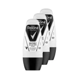 Rexona Men Invisible On Black+White Clothes Pudrasız Ter Önleyici Antiperspirant Roll-On Erkek Deodorant 3x50 ml