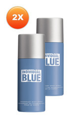 Avon Individual Blue Pudrasız Ter Önleyici Sprey Erkek Deodorant 2x150 ml