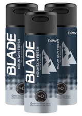 Blade Mountain Fresh Pudrasız Sprey Erkek Deodorant 3x150 ml