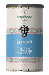 Aspresso Etiyopya Arabica Öğütülmüş Filtre Kahve 500 gr