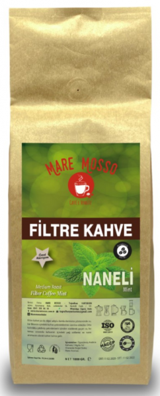 Mare Mosso Nane Aromalı Arabica Öğütülmüş Filtre Kahve 1000 gr