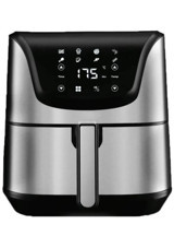 Arow Favor TR-3951 Airfryer 5.5 lt Tek Hazneli Led Ekranlı Yağsız Fritöz Gri