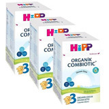 Hipp Combiotic Tahılsız Glutensiz Organik Probiyotikli 3 Numara Devam Sütü 3x800 gr