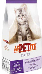 Appetite Tavuklu Tahıllı Yavru Kuru Kedi Maması 1.5 kg