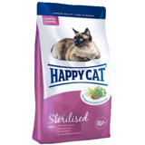 Happy Cat Kümes Hayvanlı Somonlu Kısırlaştırılmış Tahıllı Yetişkin Kuru Kedi Maması 4 kg