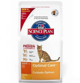 Hill's Optimal Care Tavuklu Tahıllı Yetişkin Kuru Kedi Maması 15 kg